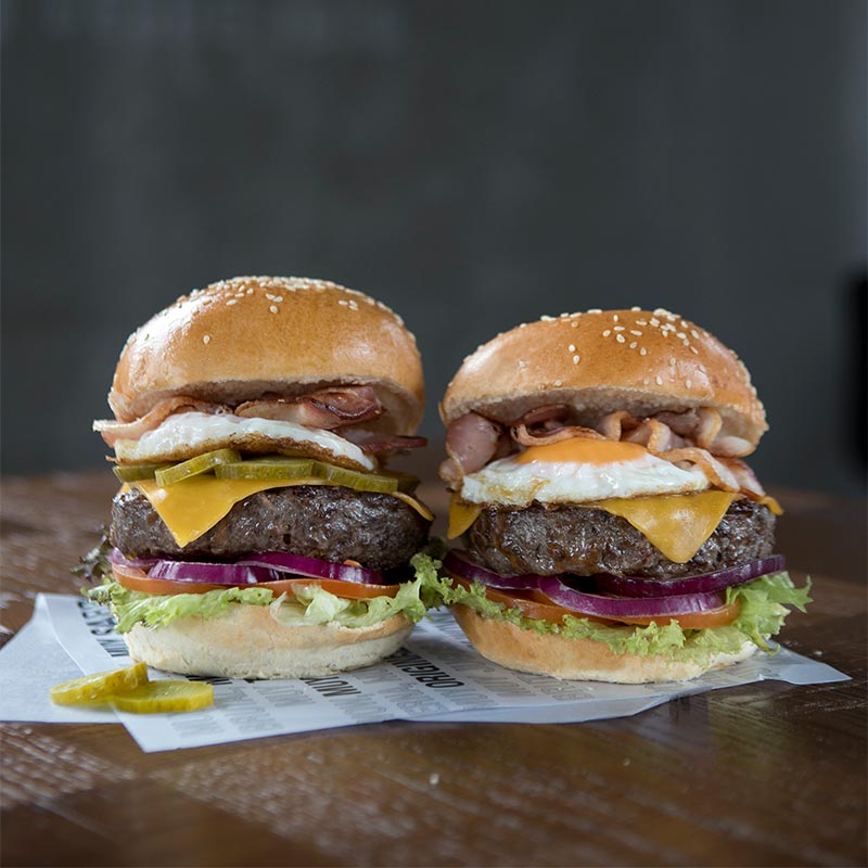 2x1 EN CENAS HAMBURGUESA + GUARNICIÓN